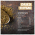 Eastanbul Thyme Leaves, 2.5oz Dried Thyme Herb, Dried Thyme Leaves, Dry Thyme, Mediterranean Thymes, Vegan Thyme Herb, Full-Flavor Thyme Dry and E...